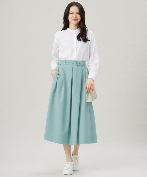 自由区 / ジユウク シャツ・ブラウス | 【洗える】SOMELOSバンドカラー ブラウス | 詳細1