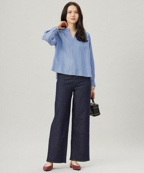 自由区 / ジユウク シャツ・ブラウス | 【洗える】SOMELOSクロップド丈 ブラウス | 詳細16