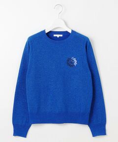 自由区 / ジユウク ニット・セーター | 【カタログ掲載・洗える】エンブレム ニット