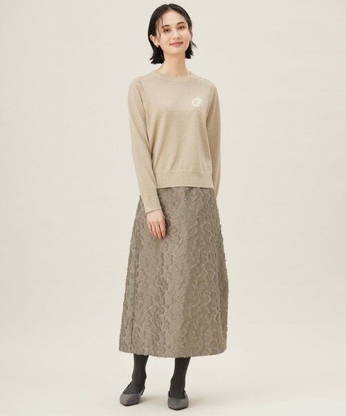 自由区 / ジユウク ニット・セーター | 【カタログ掲載・洗える】エンブレム ニット | 詳細1