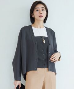 自由区 / ジユウク その他トップス | 【洗える】ドライコットンハイゲージニット ビスチェ