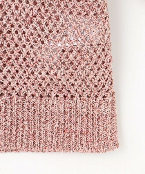 自由区 / ジユウク ニット・セーター | 【洗える】カラーミックスメッシュリネン ニット | 詳細8