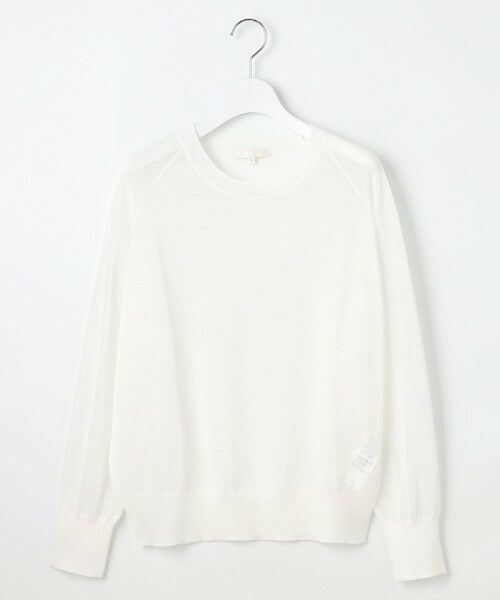 自由区 / ジユウク ニット・セーター | 【洗える】シアーアセテート ニット | 詳細4