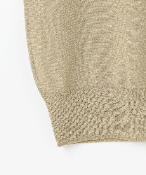 自由区 / ジユウク ニット・セーター | 【洗える】シアーアセテート ニット | 詳細10