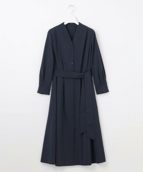 【新品】じゆうく自由区　リネン リバーシブルワンピース　40 美品 自由区 ジユウク リバーシブルワンピース 2way チュニック