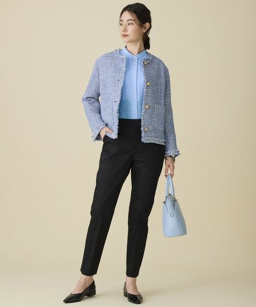 自由区 / ジユウク その他パンツ | 【カタログ掲載・定番人気・新色追加】コットンサテンテーパード パンツ | 詳細22