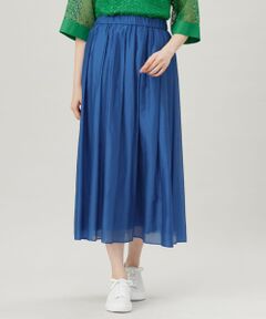 自由区 / ジユウク ミニ・ひざ丈スカート | 【洗える】エアリー スカート