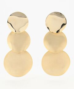 自由区 / ジユウク ピアス・イヤリング | スリーサークル イヤリング