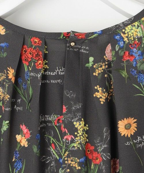 自由区 / ジユウク シャツ・ブラウス | 【洗える】フラワーガーデンプリント ブラウス | 詳細11