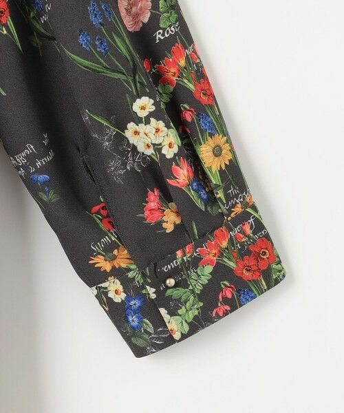 自由区 / ジユウク シャツ・ブラウス | 【洗える】フラワーガーデンプリント ブラウス | 詳細12