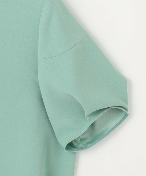 自由区 / ジユウク シャツ・ブラウス | 【SHIHOさんコラボ・洗える】バックサテンジョーゼット ブラウス | 詳細7