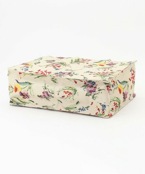 自由区 / ジユウク トートバッグ | ペイントタッチフラワートート バッグ | 詳細6