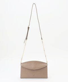 自由区　メッシュショルダーバッグ　ホワイト×ブラウン 自由区 / ジユウク （レディース） バッグ | ファッション通販