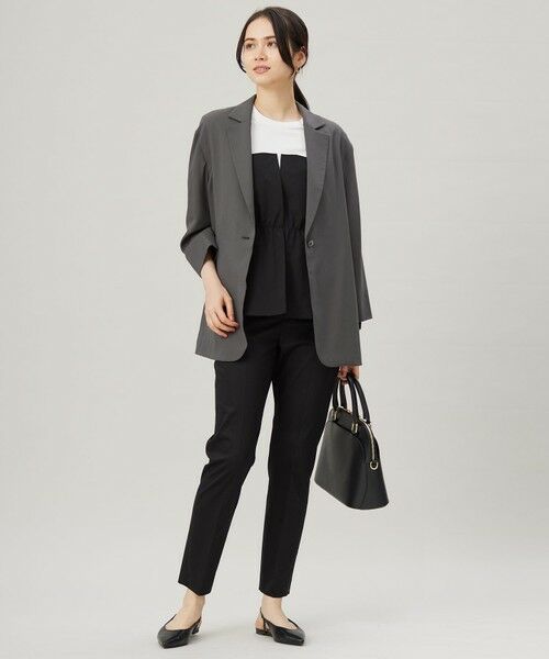 自由区 / ジユウク テーラードジャケット | 【洗える】ライトシャツ ジャケット | 詳細2