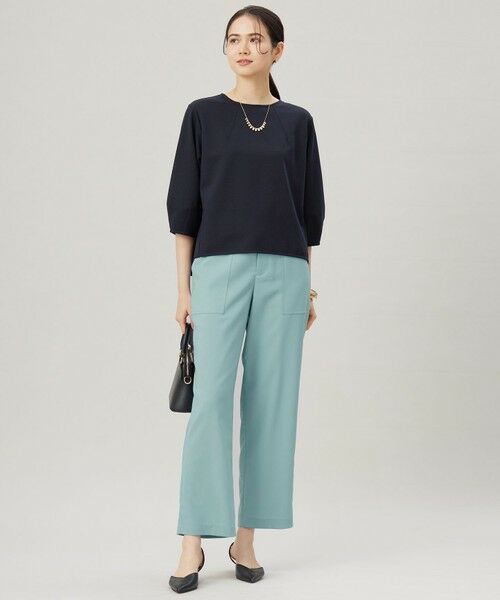 自由区 / ジユウク カットソー | 【セットアップ対応・洗える】ブークレダンボール カットソー | 詳細5