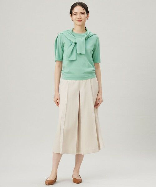 自由区 / ジユウク カーディガン・ボレロ | 【アンサンブル対応・洗える】アセテートコットン カーディガン | 詳細3