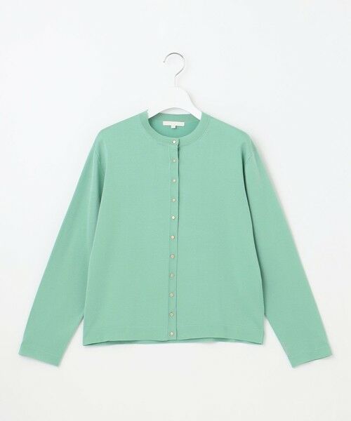 自由区 / ジユウク カーディガン・ボレロ | 【アンサンブル対応・洗える】アセテートコットン カーディガン | 詳細4