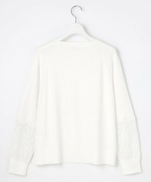 自由区 / ジユウク ニット・セーター | 【洗える】レースコンビ ニット | 詳細4