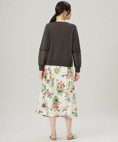 自由区 / ジユウク ニット・セーター | 【洗える】レースコンビ ニット | 詳細10