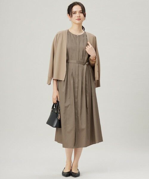 自由区 / ジユウク カーディガン・ボレロ | 【接触冷感・UVカット・洗える】クレープストレッチニット カーディガン | 詳細6