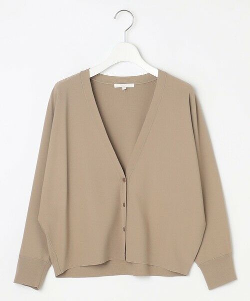 自由区 / ジユウク カーディガン・ボレロ | 【接触冷感・UVカット・洗える】クレープストレッチニット カーディガン | 詳細7