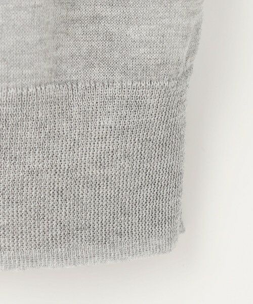 自由区 / ジユウク ニット・セーター | 【ワコールコラボ】【洗える】シアーボーダー ニット | 詳細4