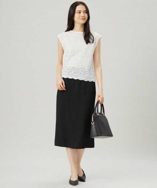 自由区 / ジユウク ミニ・ひざ丈スカート | 【セットアップ対応・接触冷感・UVケア・洗える】ライトストレッチ スカート | 詳細15