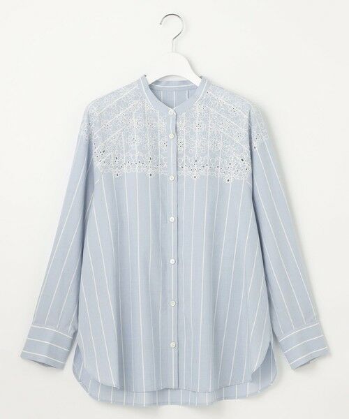 自由区 / ジユウク シャツ・ブラウス | 【洗える】エンブロイダリーブロードシャツ ブラウス | 詳細14