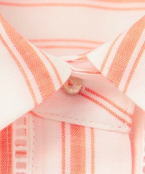 自由区 / ジユウク シャツ・ブラウス | 【ドラマ「明日はもっと いい日になる」着用】【接触冷感・吸水速乾・洗える】ナチュラルリネンクロップド丈 シャツ | 詳細16