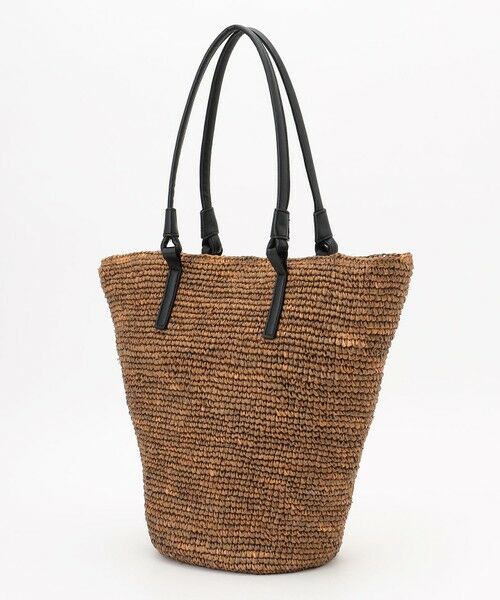 自由区 / ジユウク トートバッグ | 【カタログ掲載】ラフィアテーパードトート バッグ | 詳細8