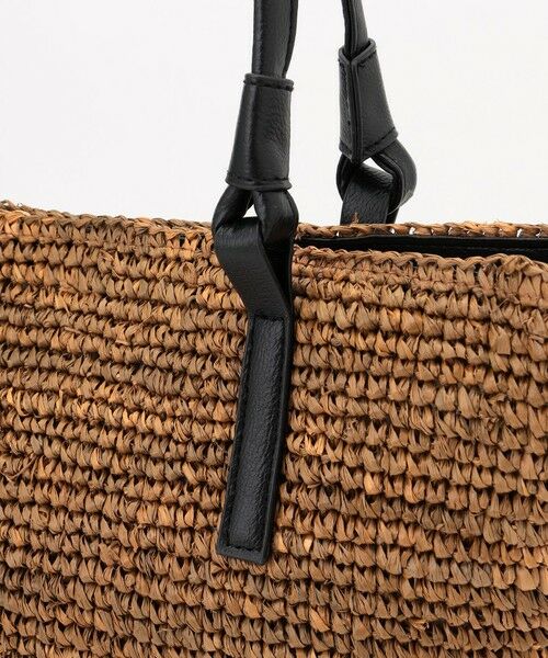 自由区 / ジユウク トートバッグ | 【カタログ掲載】ラフィアテーパードトート バッグ | 詳細9