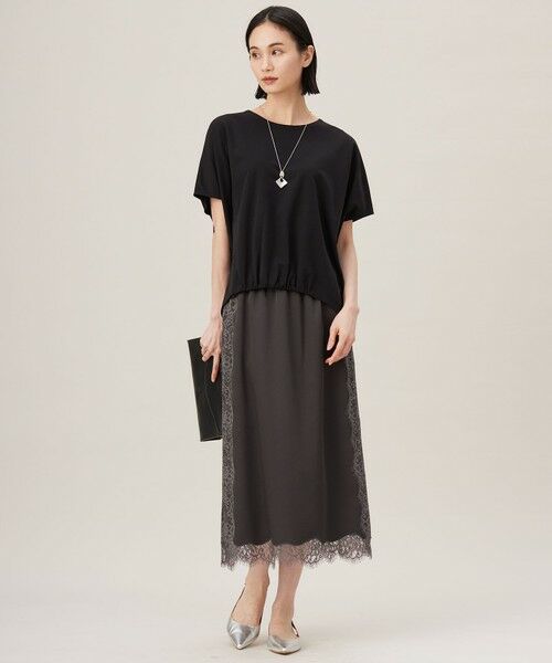 自由区 / ジユウク カットソー | 【接触冷感・UVカット・吸水速乾・抗菌防臭・洗える】ハイカウントフォルム Tシャツ | 詳細17