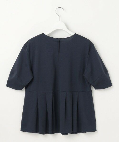 自由区 / ジユウク カットソー | 【接触冷感・UVカット・吸水速乾・抗菌防臭・洗える】ハイツイストポンチペプラム カットソー | 詳細10