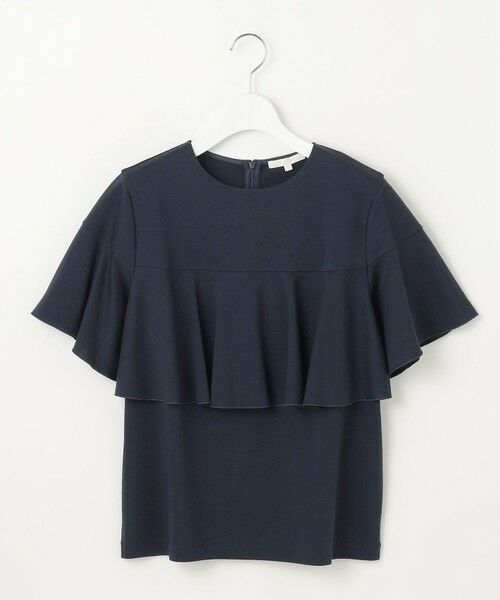 自由区 / ジユウク カットソー | 【接触冷感・UVカット・吸水速乾・抗菌防臭・洗える】ハイツイストポンチフレアディティール カットソー | 詳細8