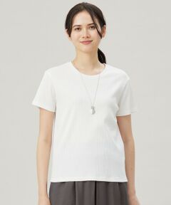 自由区 / ジユウク カットソー | 【ドラマ「明日はもっと いい日になる」着用】ソフトリブ Tシャツ