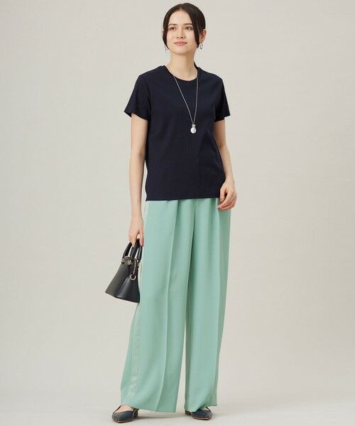 自由区 / ジユウク カットソー | 【ドラマ「明日はもっと いい日になる」着用】ソフトリブ Tシャツ | 詳細5