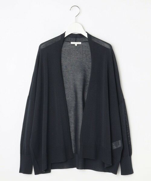 自由区 / ジユウク カーディガン・ボレロ | 【アンサンブル対応・洗える】ドライシアーファインゲージ カーディガン | 詳細12