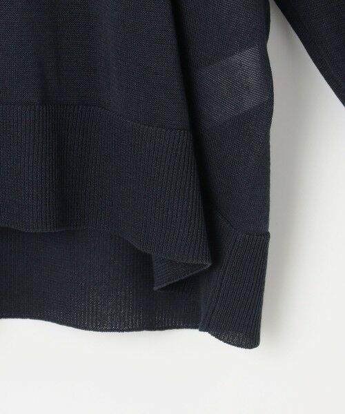 自由区 / ジユウク カーディガン・ボレロ | 【アンサンブル対応・洗える】ドライシアーファインゲージ カーディガン | 詳細15