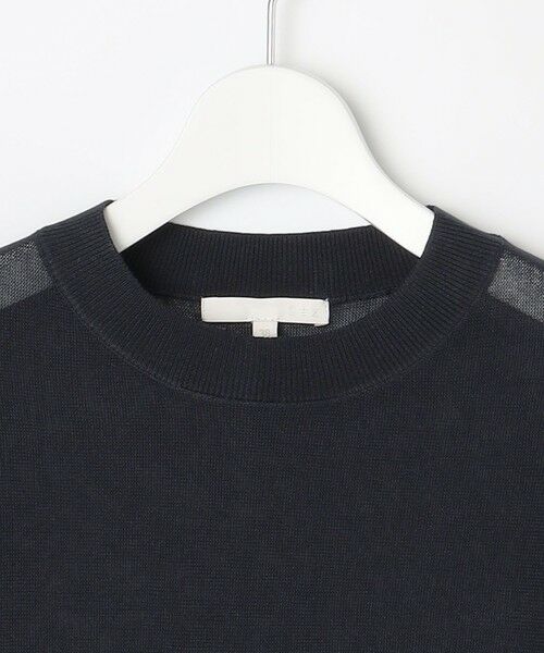 自由区 / ジユウク ニット・セーター | 【アンサンブル対応・洗える】ドライシアーファインゲージクロップド丈 ニット | 詳細12