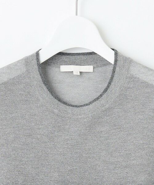 自由区 / ジユウク ニット・セーター | 【カタログ掲載・アンサンブル対応・洗える】ラメシアープルオーバー ニット | 詳細4