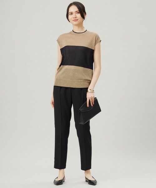 自由区 / ジユウク ニット・セーター | 【カタログ掲載・アンサンブル対応・洗える】ラメシアープルオーバー ニット | 詳細9