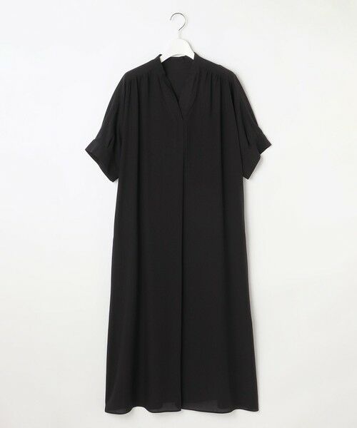 自由区 / ジユウク ミニ丈・ひざ丈ワンピース | 【接触冷感・UVケア・抗菌防臭・洗える】リヨセルポプリンシャツ ワンピース | 詳細8