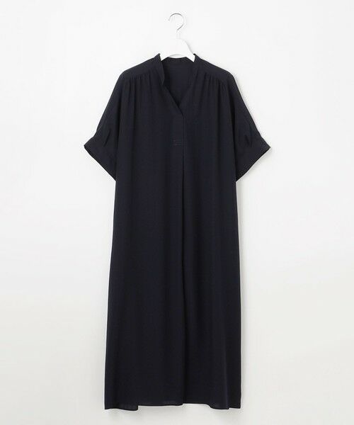 自由区 / ジユウク ミニ丈・ひざ丈ワンピース | 【定番人気・新色追加・1枚でサマになる】リヨセルポプリンシャツ ワンピース | 詳細16