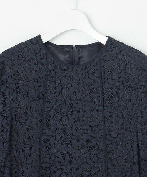 自由区 / ジユウク ロング・マキシ丈ワンピース | 【洗える】フラワーリーフコードレース ワンピース | 詳細4