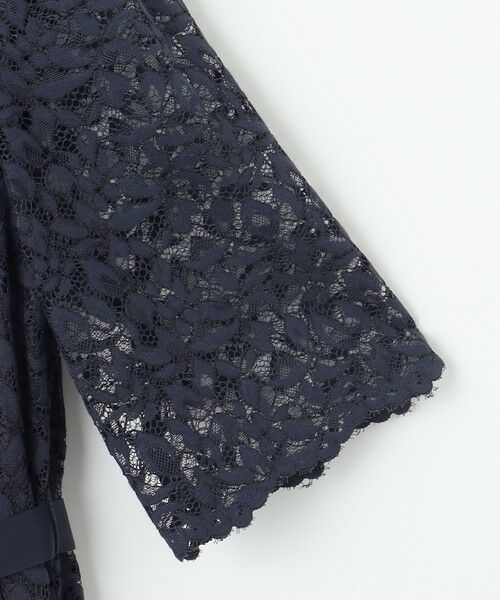 自由区 / ジユウク ロング・マキシ丈ワンピース | 【洗える】フラワーリーフコードレース ワンピース | 詳細5