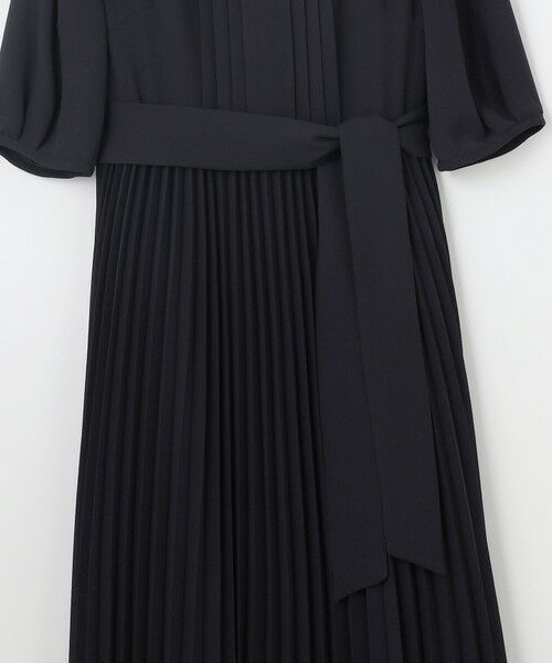 自由区 / ジユウク ロング・マキシ丈ワンピース | 【洗える】シフォンプリーツ ワンピース | 詳細10