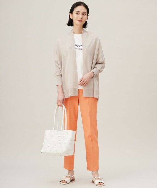 自由区 / ジユウク その他パンツ | 【SHIHOさん着用・昨年大好評・新色追加・後ろウエストゴム】シェルタリングテーパード パンツ | 詳細16