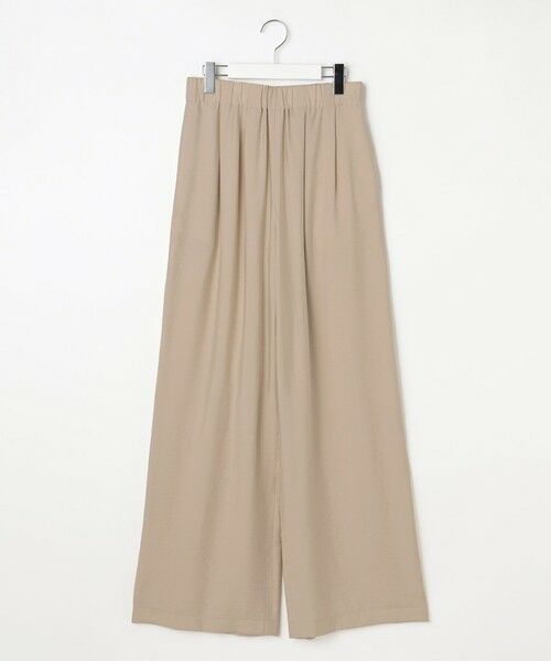 自由区 / ジユウク その他パンツ | 【カタログ掲載・セットアップ対応・接触冷感・UVケア・洗える】エアリーツイルワイド パンツ | 詳細4