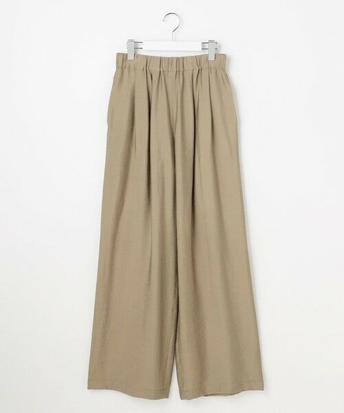 自由区 / ジユウク その他パンツ | 【SHIHOさん着用・ご好評アイテム・新色追加・セットアップ対応】エアリーツイルワイド パンツ | 詳細30