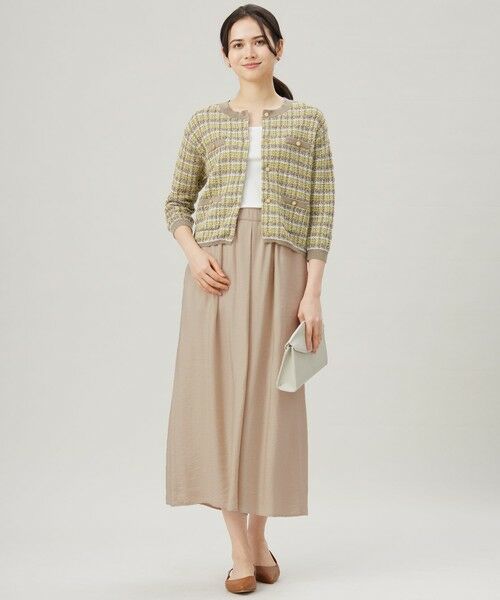 自由区 / ジユウク ショート・ハーフ・半端丈パンツ | 【セットアップ対応・接触冷感・UVケア・洗える】エアリーツイルキュロット パンツ | 詳細3